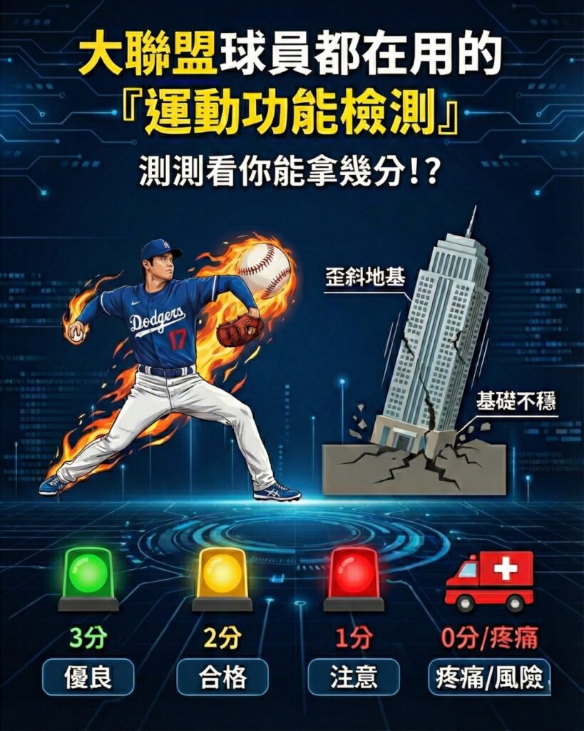 FMS 是什麼？動作檢測 7 大關卡怎麼看