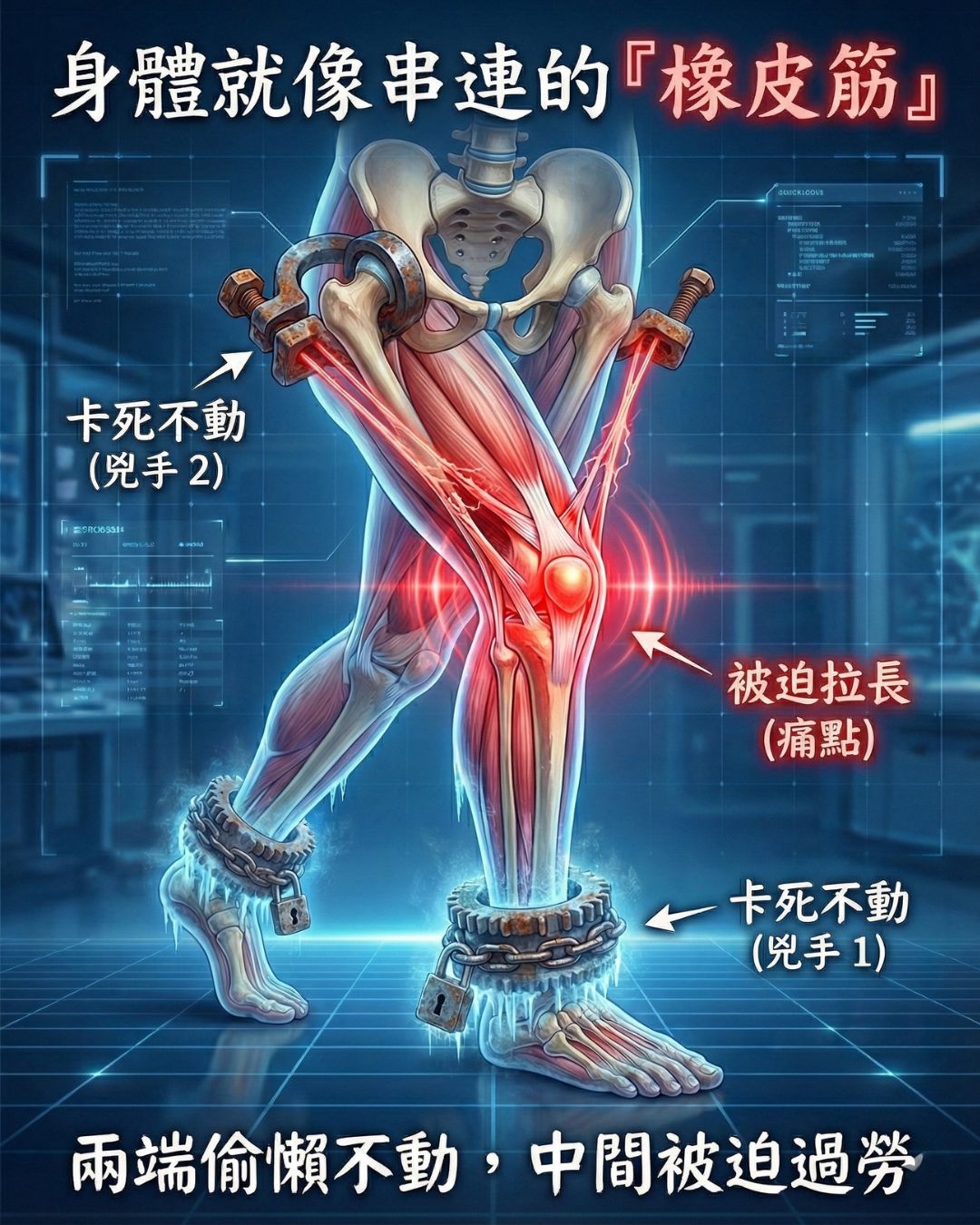 關節鄰近法則圖解說明