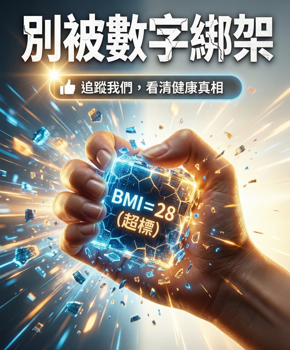 肌肉與脂肪重量對 BMI 的影響