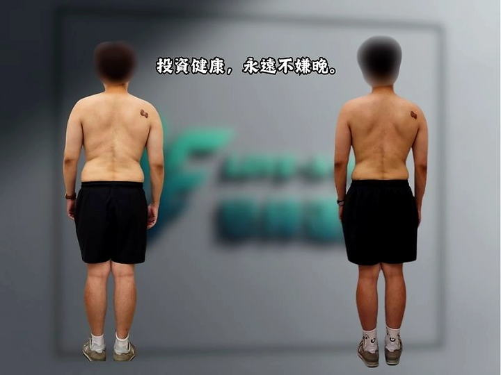 學員 Barry 體態調整成果