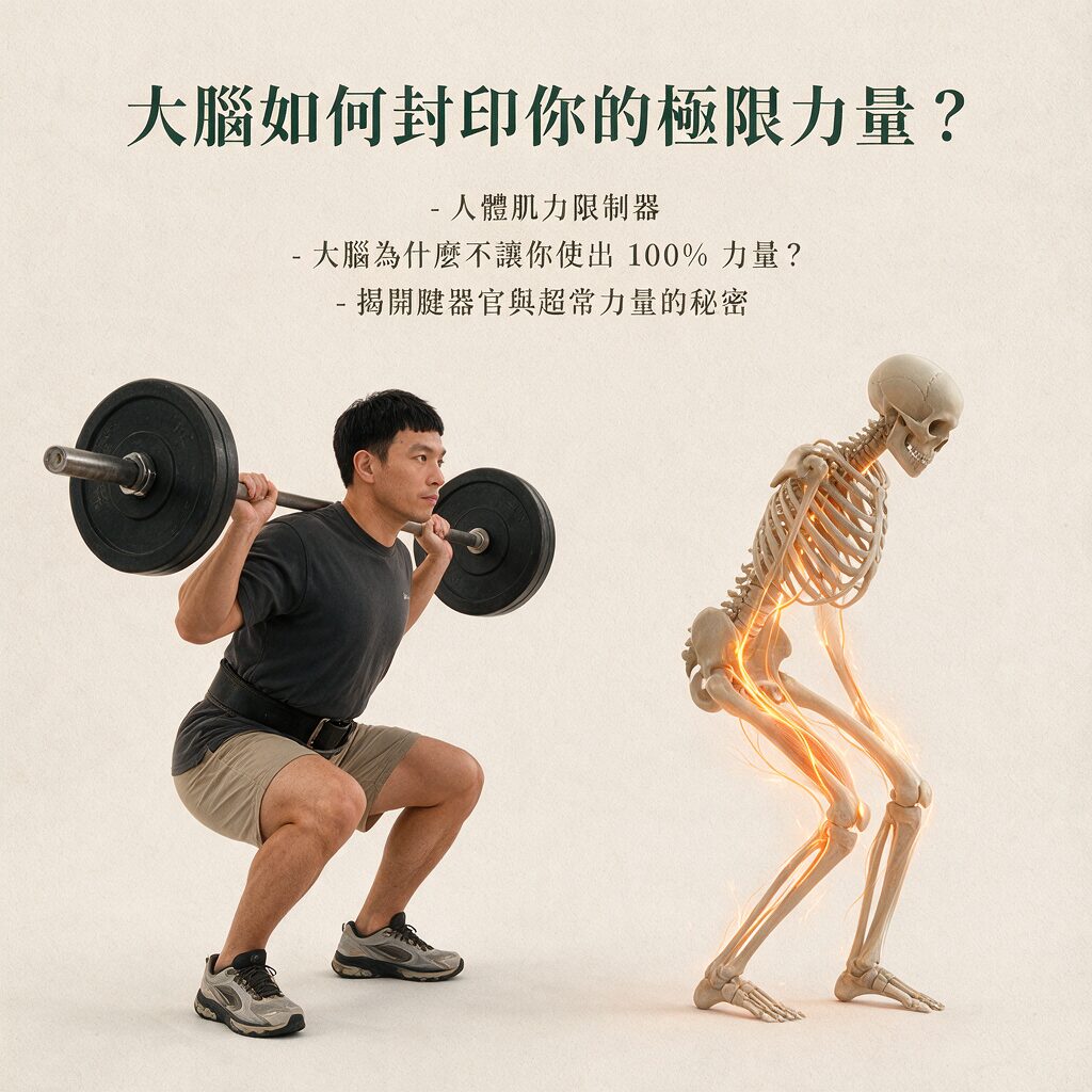為什麼大腦不讓你使出 100% 力氣？