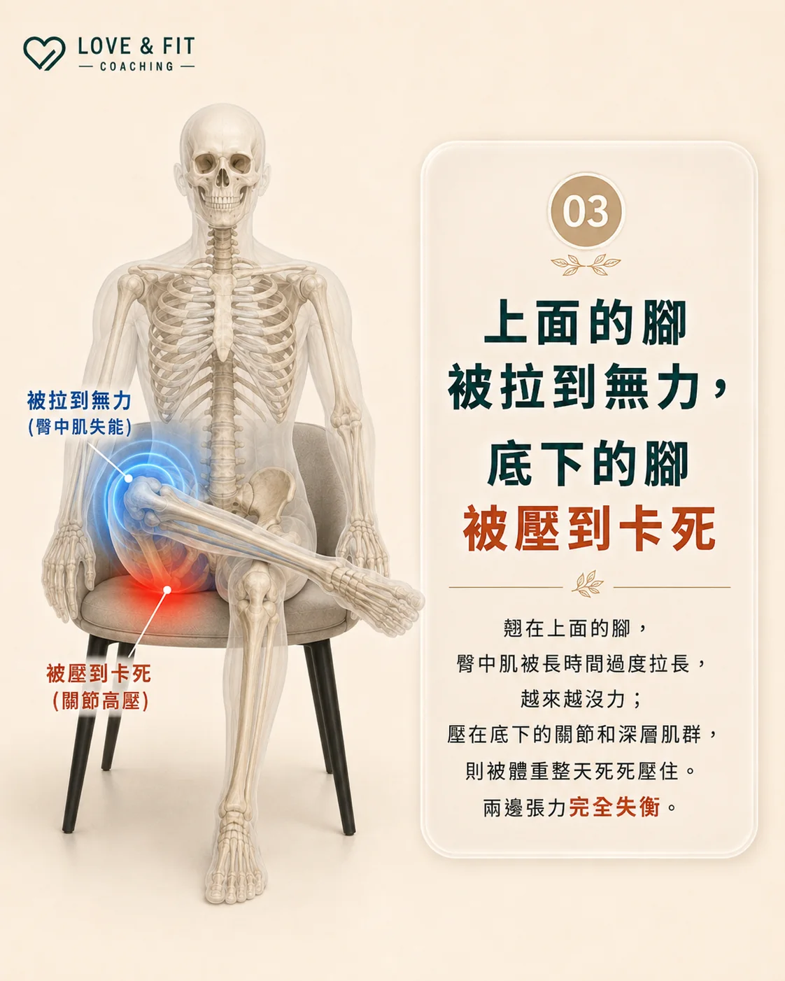 上方腳與下方腳力學對照示意圖